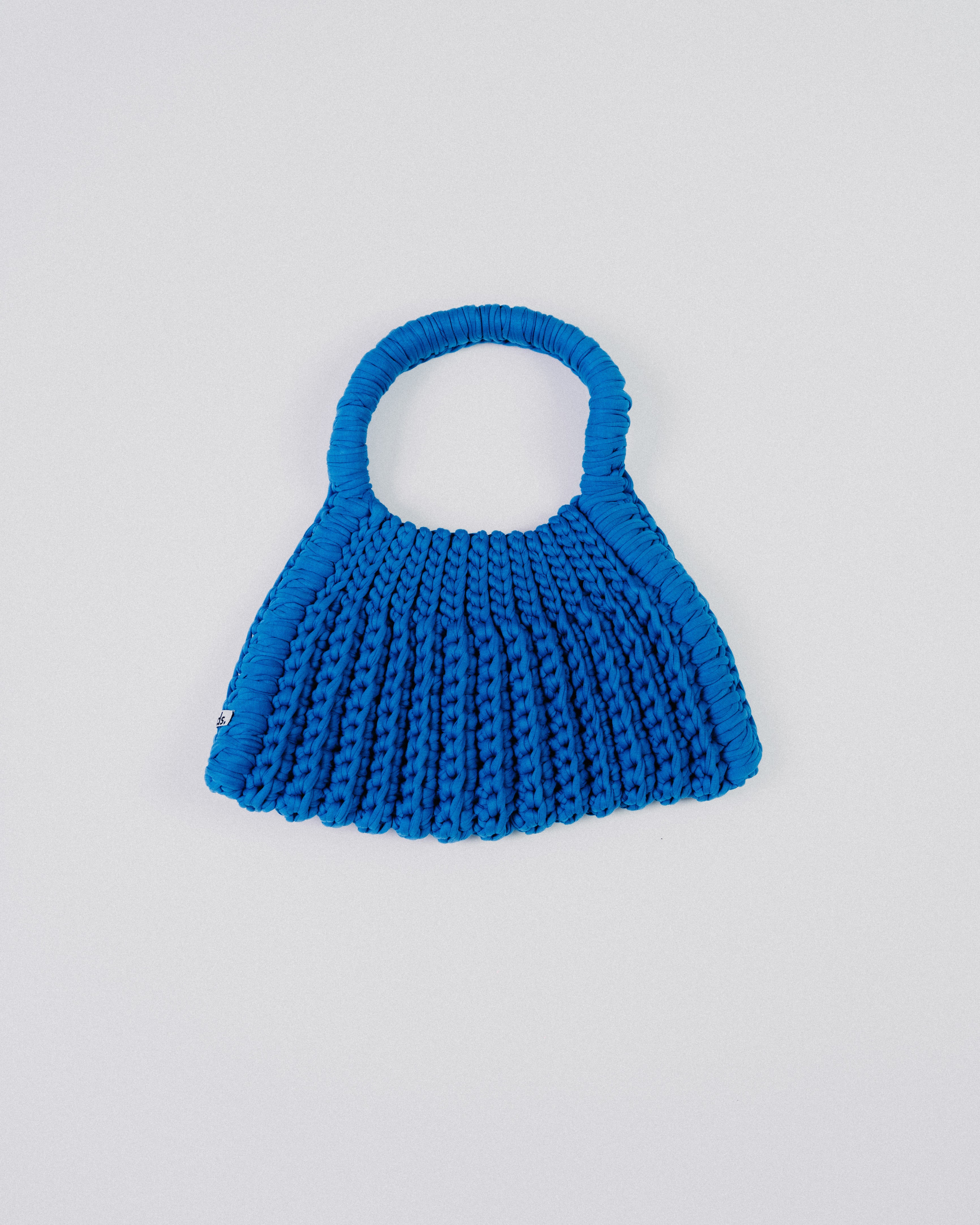 CROCHET BAG BLUE - Main Image